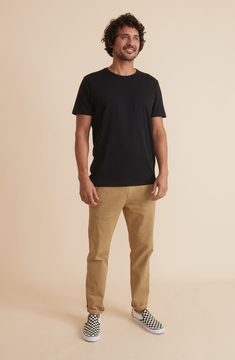 Marine Layer Signature Crewneck T-Shirt, Alternate, color, 