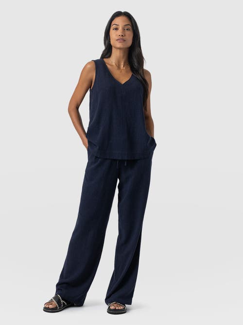 Saint + Sofia Corinne Linen Pant