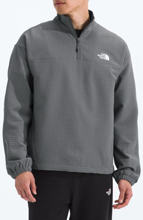 Tekware™ Grid Water Repellent Quarter Zip Pullover