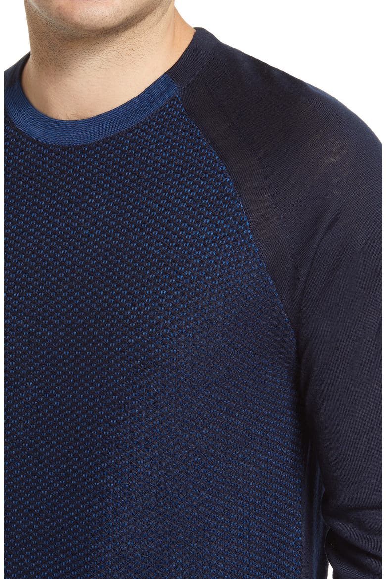 Tilton Crewneck Sweater, Alternate, color, NAVY