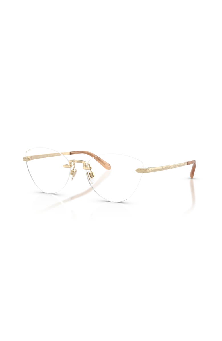 Ralph Lauren 54mm Cat Eye optical glasses, Main, color, Gold