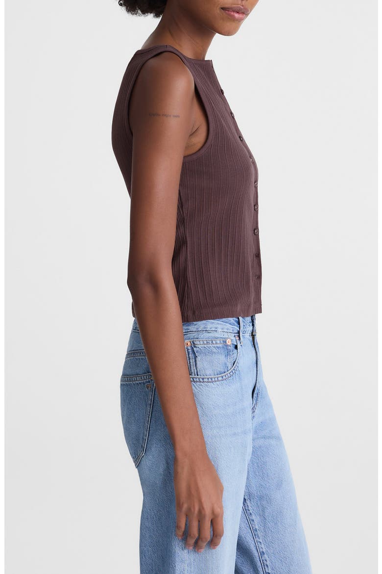 Rib Crewneck Vest Tank, Alternate, color, CHOCOLATE PLUM