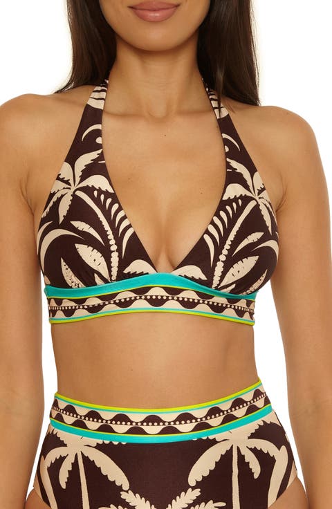 Syros Banded Halter Bikini Top