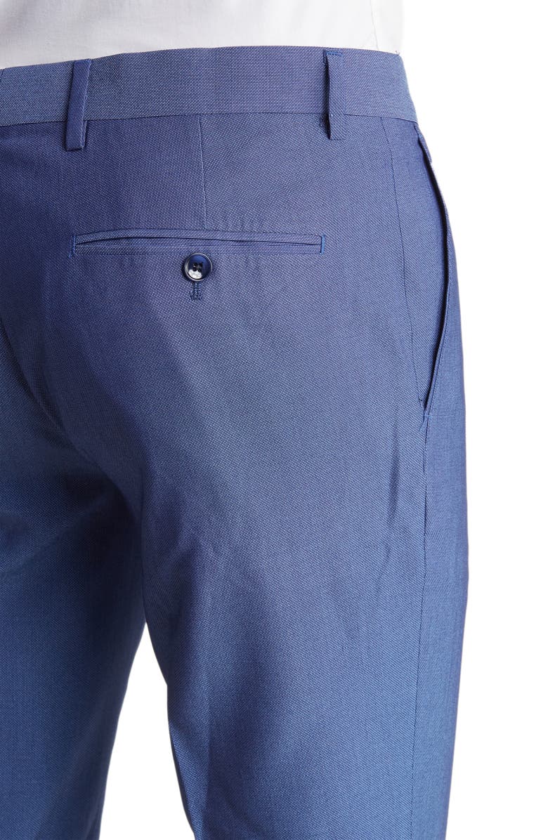 SOUL OF LONDON Solid Two Button Notch Lapel Slim Fit Suit, Alternate, color, Navy