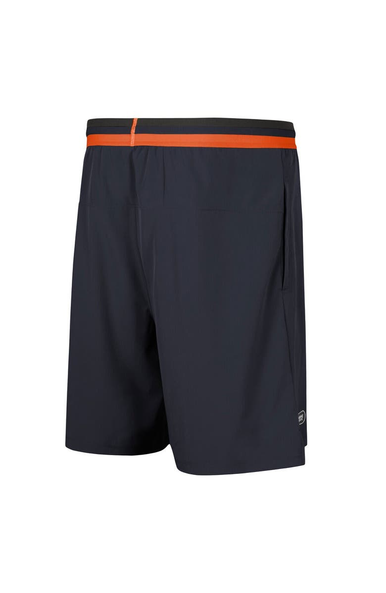 Outerstuff Men's Navy Chicago Bears Cool Down Tri-Color Elastic Training Shorts, Alternate, color, Navy