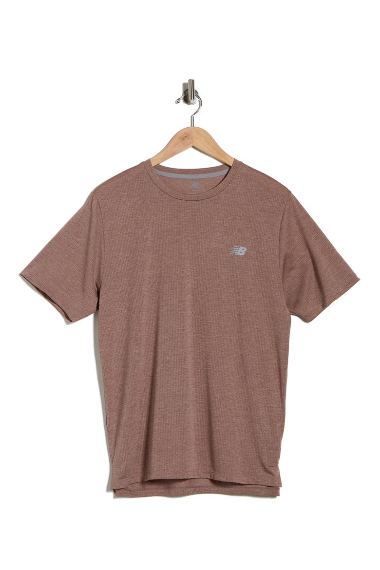 Athletics Running T-Shirt, Alternate, color, EARTH SHADOW HEATHER