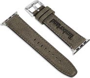 Timberland Barnesbrook Water Repellent Leather 20mm Smartwatch Watchband