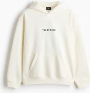 H&M Loose Fit Printed Hoodie