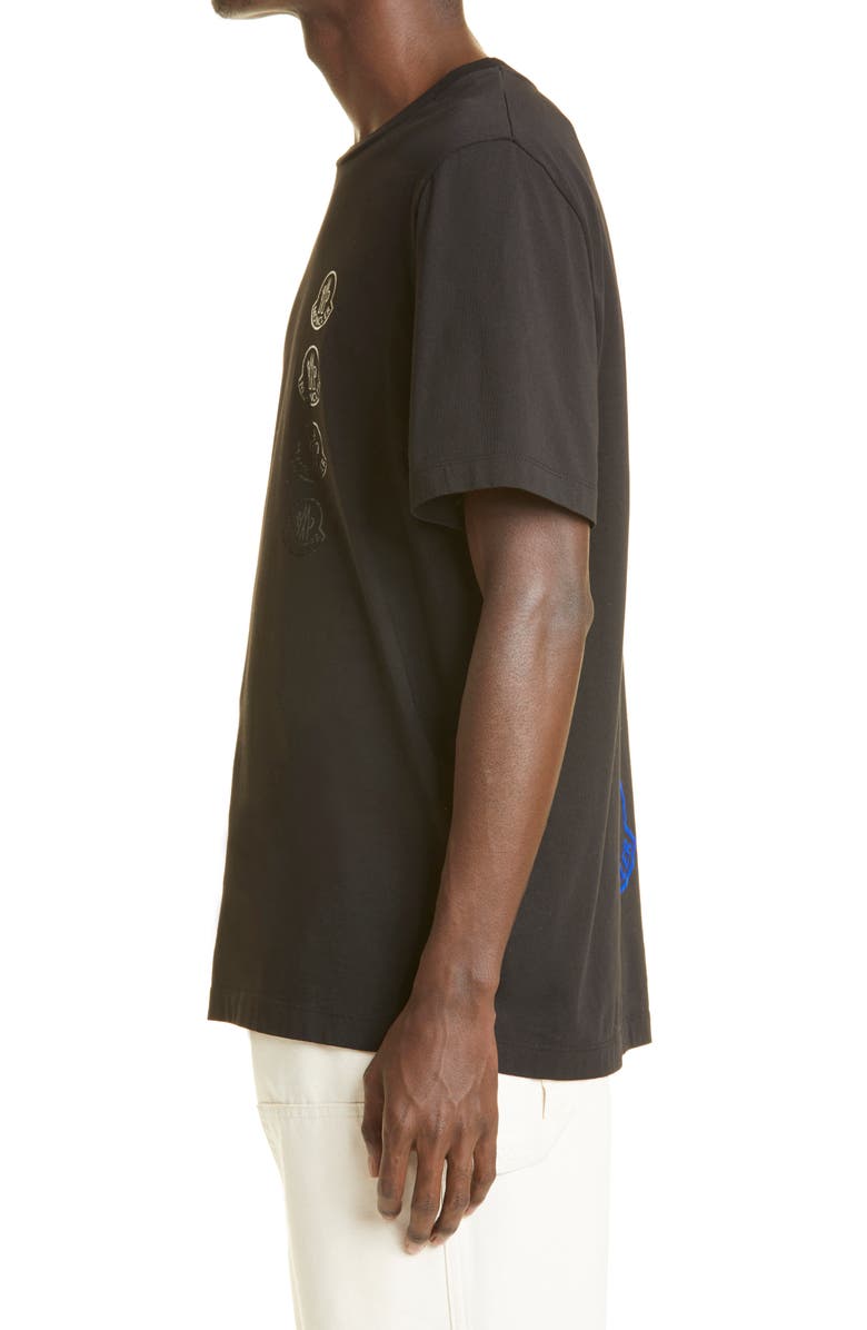 Moncler Men's Degradé Logo Graphic Tee, Alternate, color, 