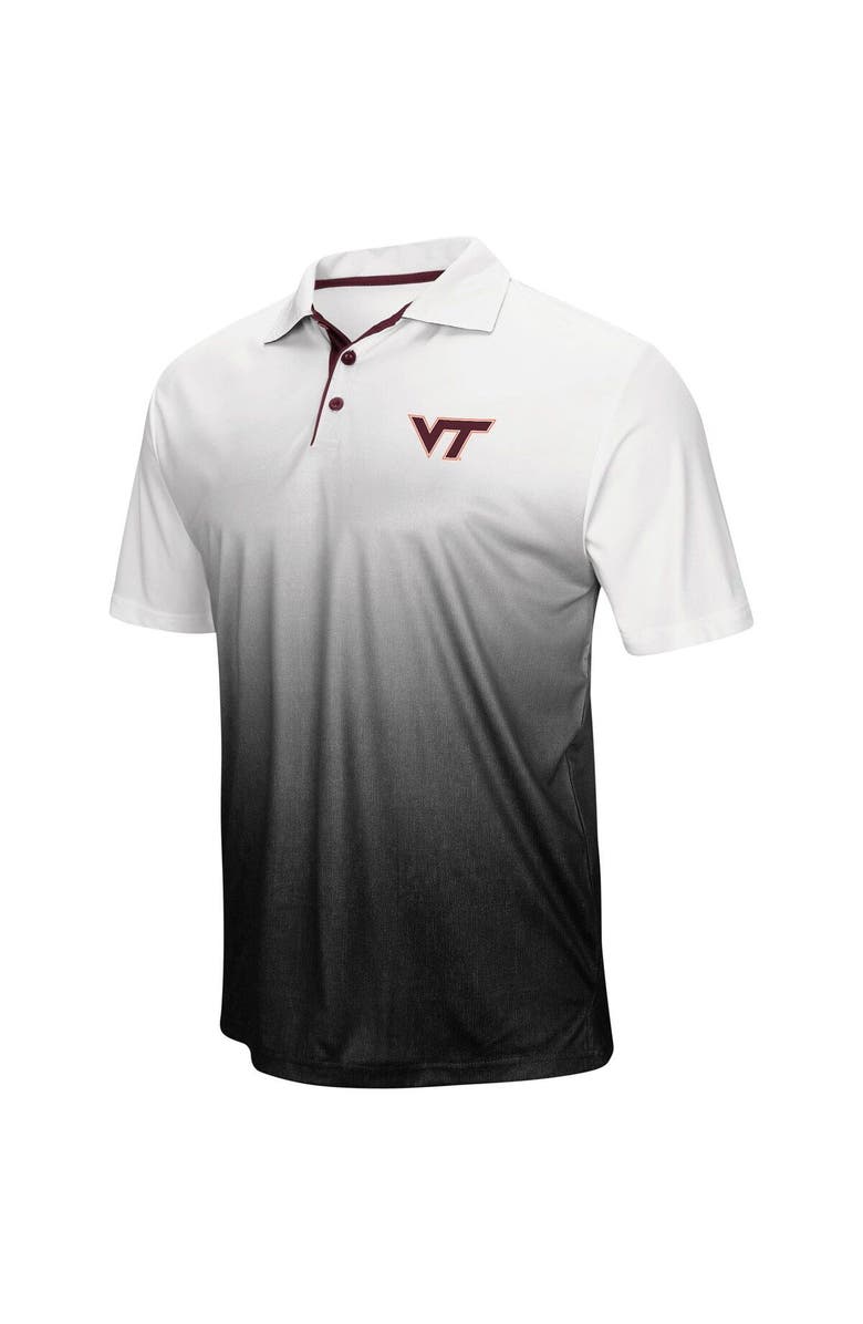 COLOSSEUM Men's Colosseum Gray Virginia Tech Hokies Magic Team Logo Polo, Alternate, color, Gray