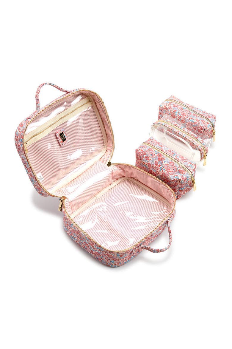 Marseille Makeup Bag, Alternate, color, Pink