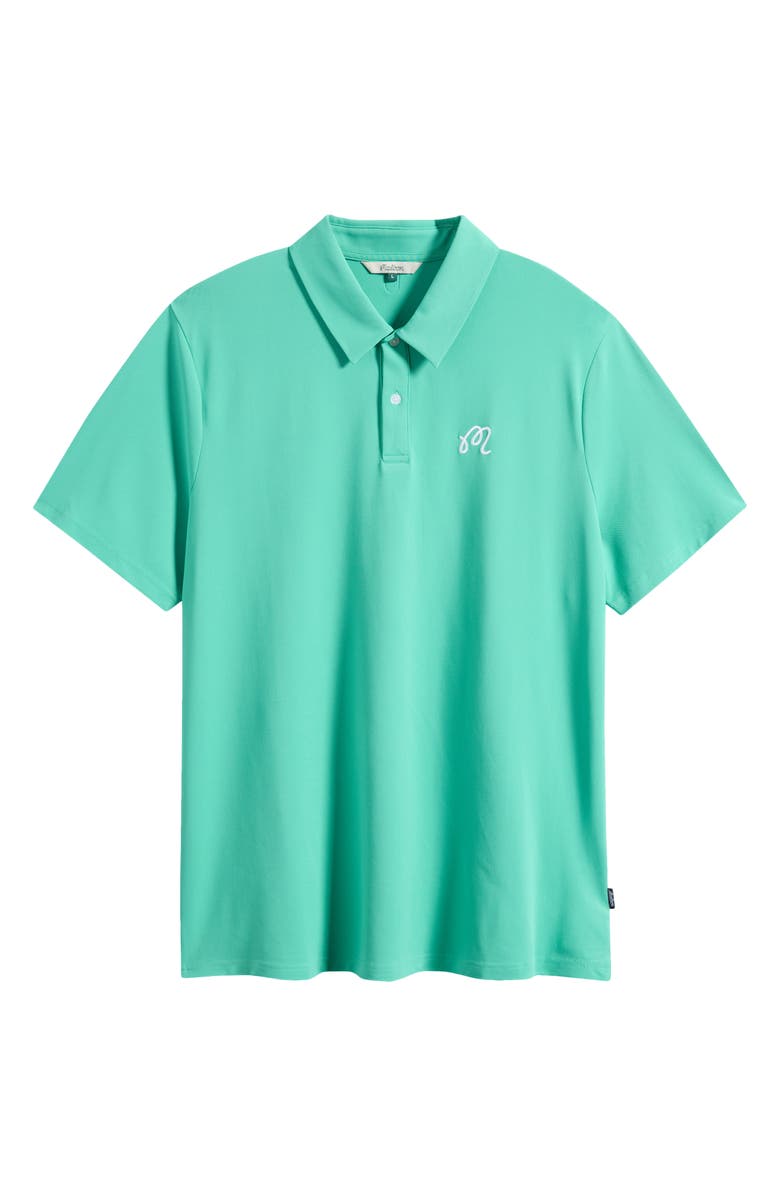 Malbon Golf Fairway Polo, Main, color, Marine Green