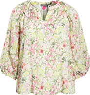 Vince Camuto Floral Button-Up Shirt