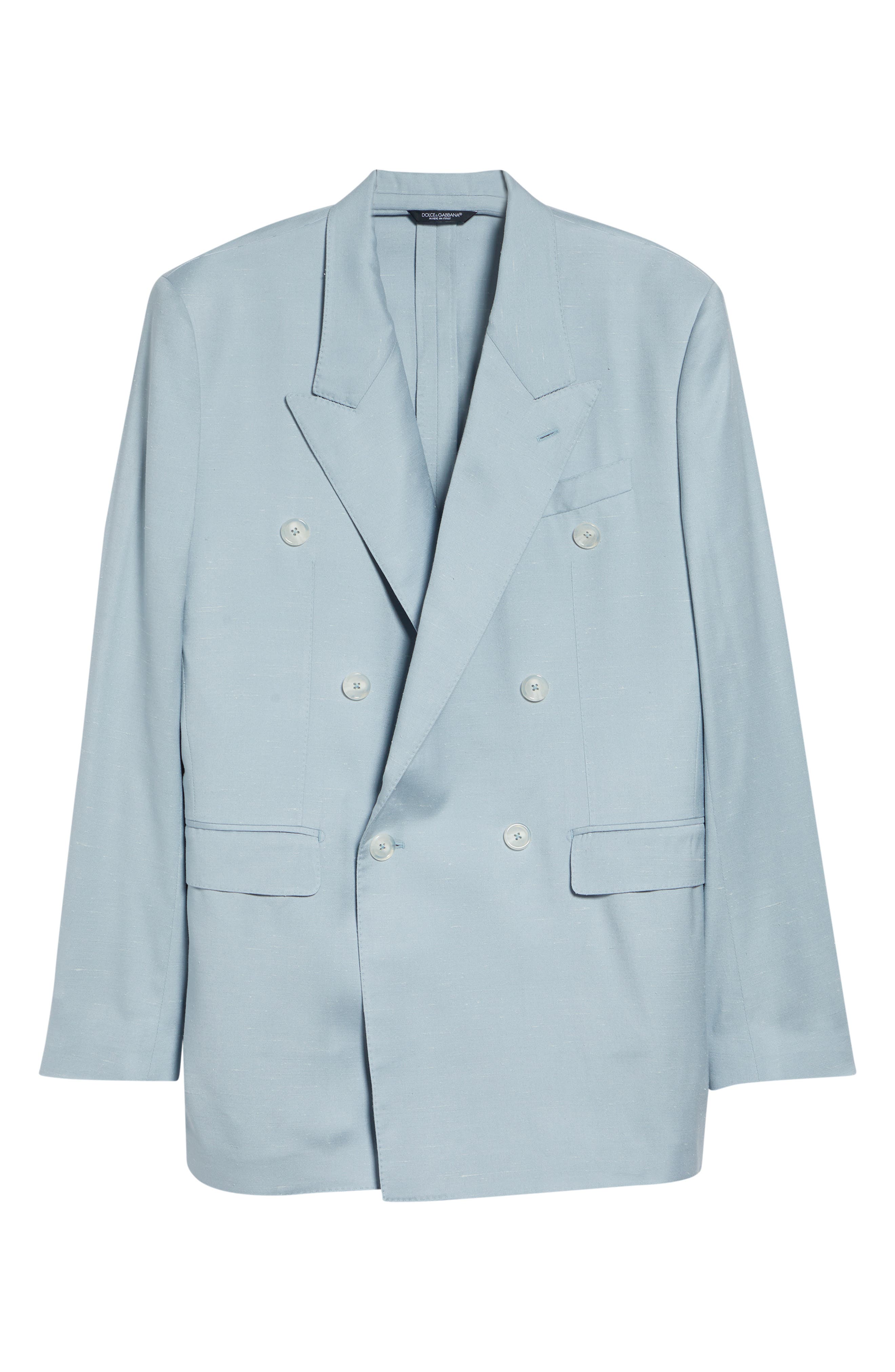 Double Breasted Shantung Jacket