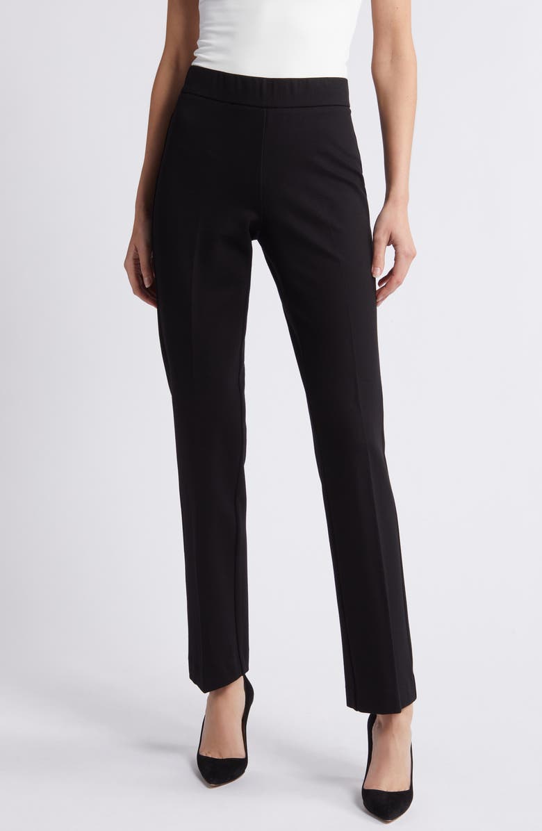 Anne Klein Straight Leg Pants, Main, color, 