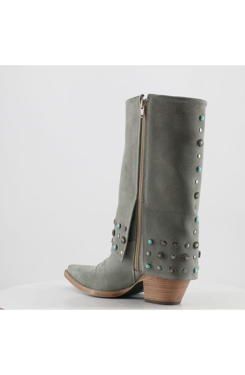 Buck & Brana Arianna Leather Boots, Alternate, color, Frozen