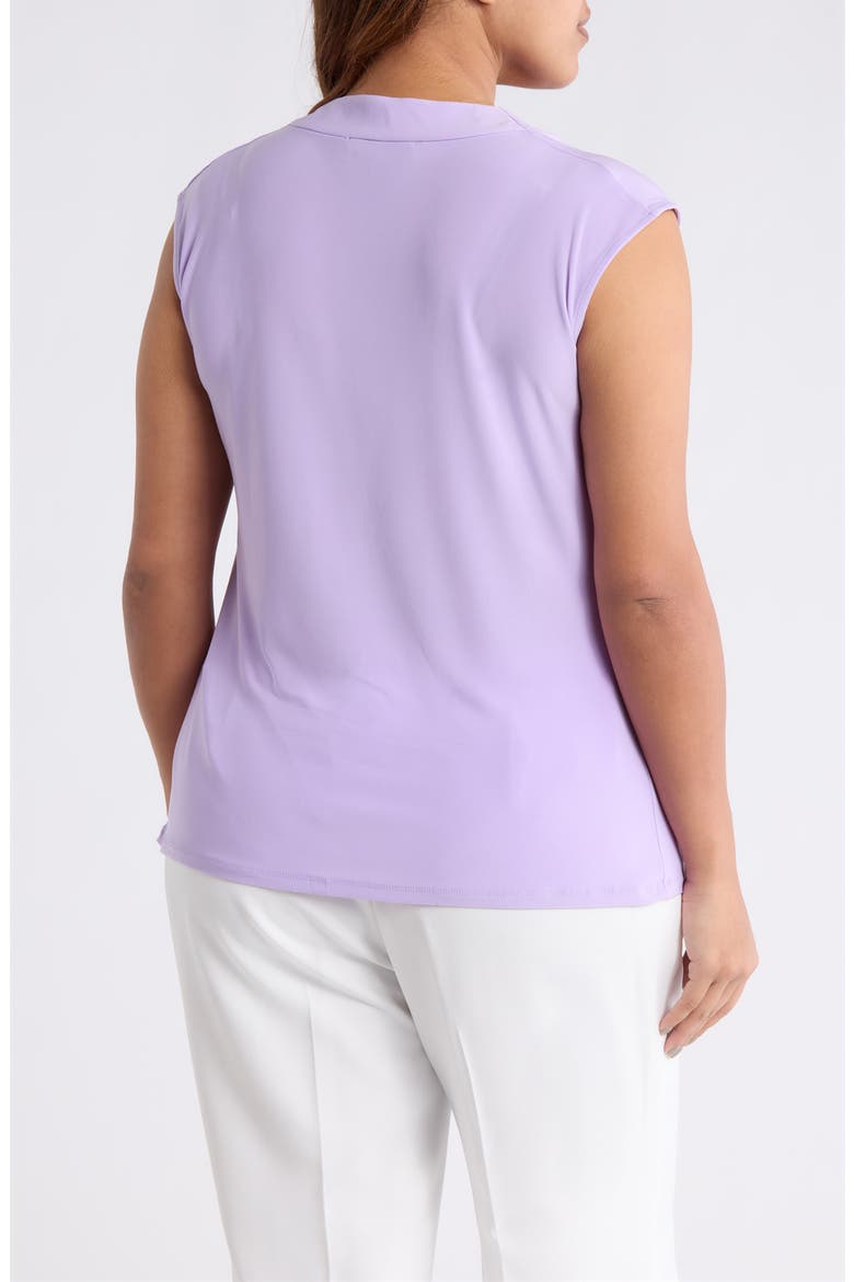 Cowl Neck Cap Sleeve Top, Alternate, color, LAVENDER MIST