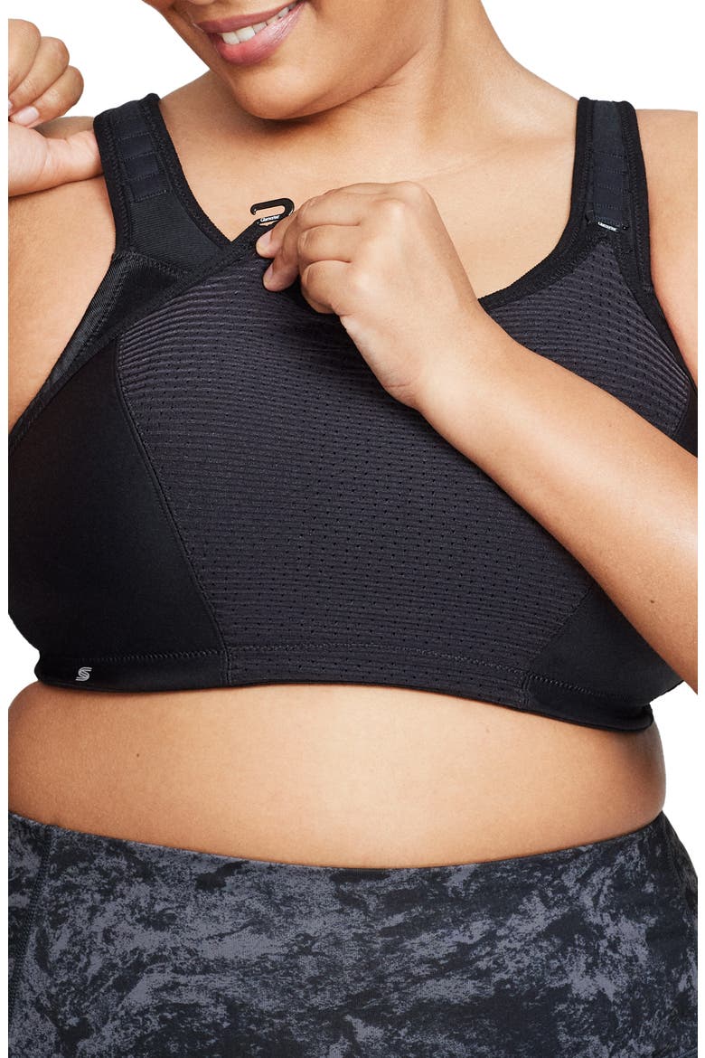 Custom Control Sports Bra, Alternate, color, SOLID BLACK