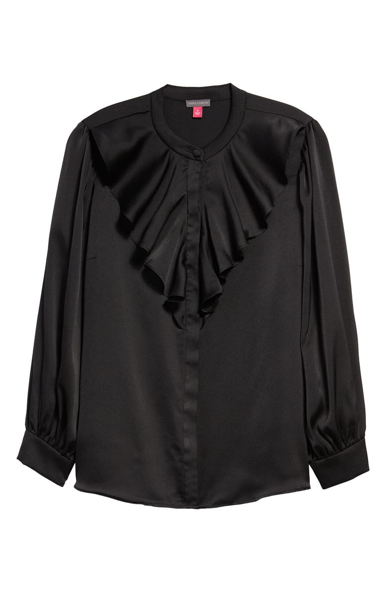 Vince Camuto Ruffle Front Blouse, Alternate, color, 