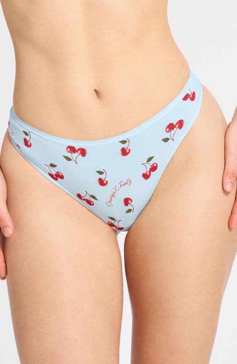 Stretch Cotton Essentials Thong