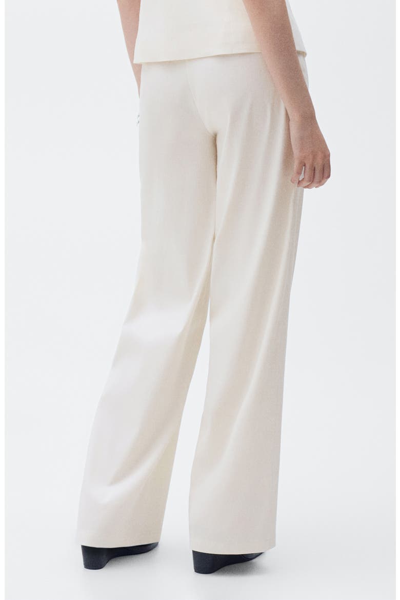 Straight Leg Pants, Alternate, color, ECRU