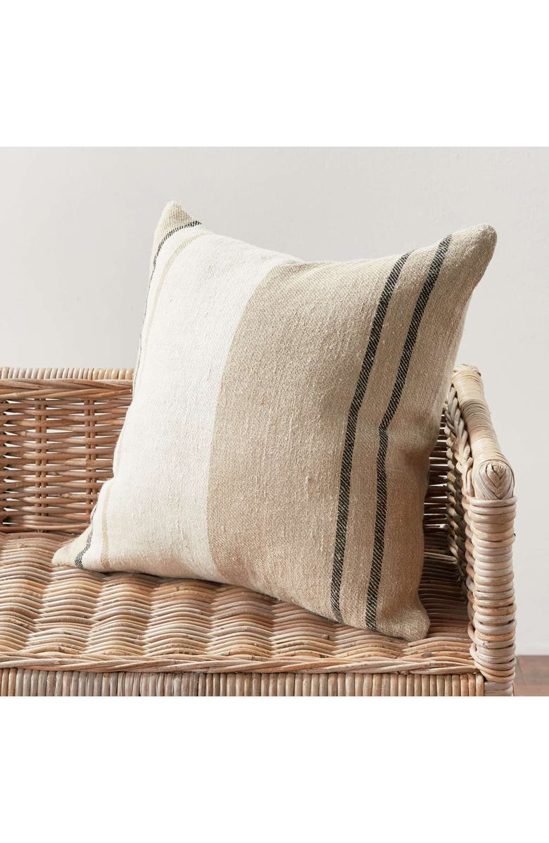 Napa Home & Garden Finn Pillow 20", Alternate, color, Beige