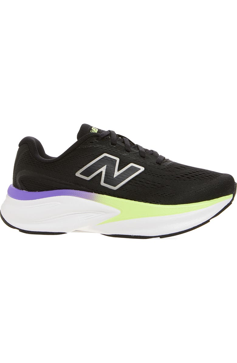 New Balance Kaiha 2 Road Running Shoe, Alternate, color, Black/ Light Silver Metallic