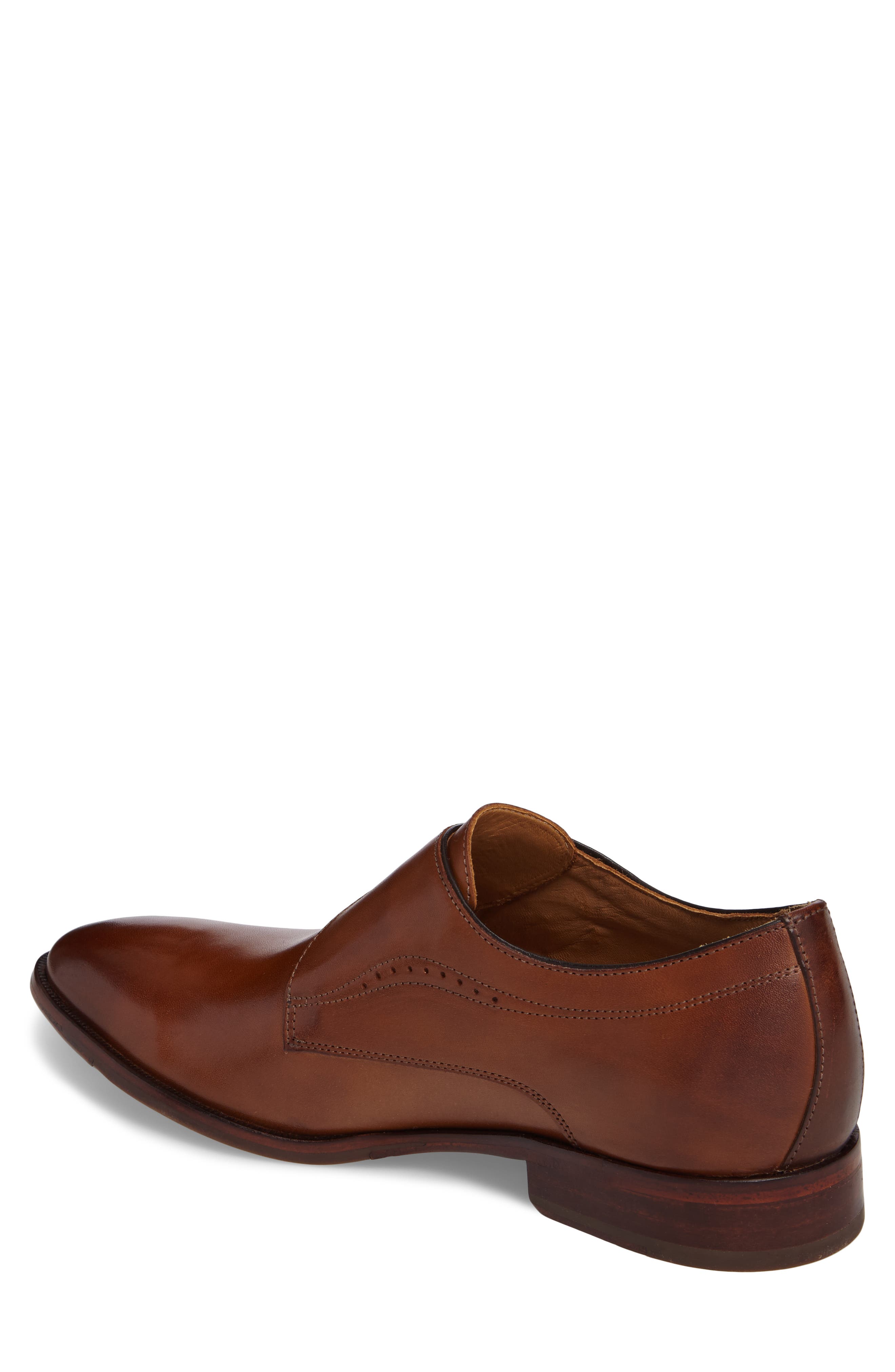 Johnston & Murphy McClain Monk Strap Shoe, Alternate, color, 