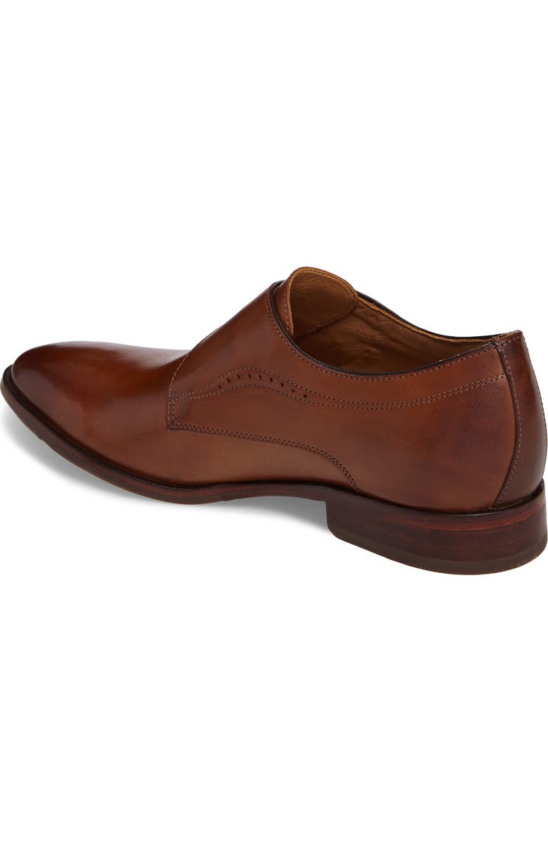 Johnston & Murphy McClain Monk Strap Shoe, Alternate, color,