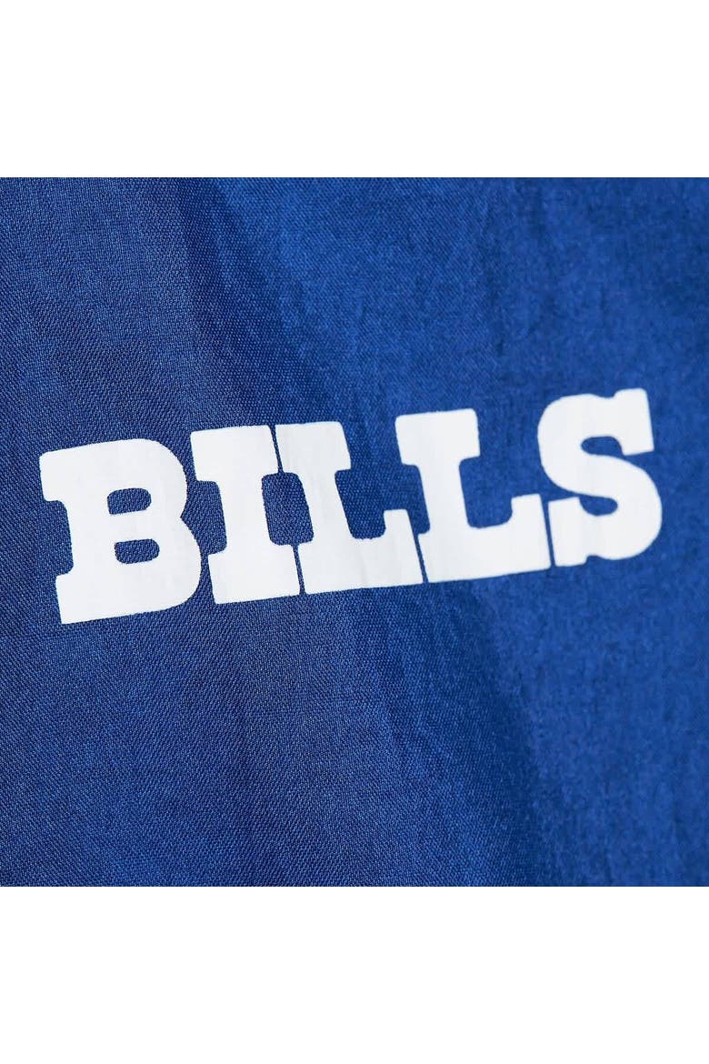Women's Mitchell & Ness Royal Buffalo Bills Nylon Cropped Full-Zip Jacket, Alternate, color, Royal