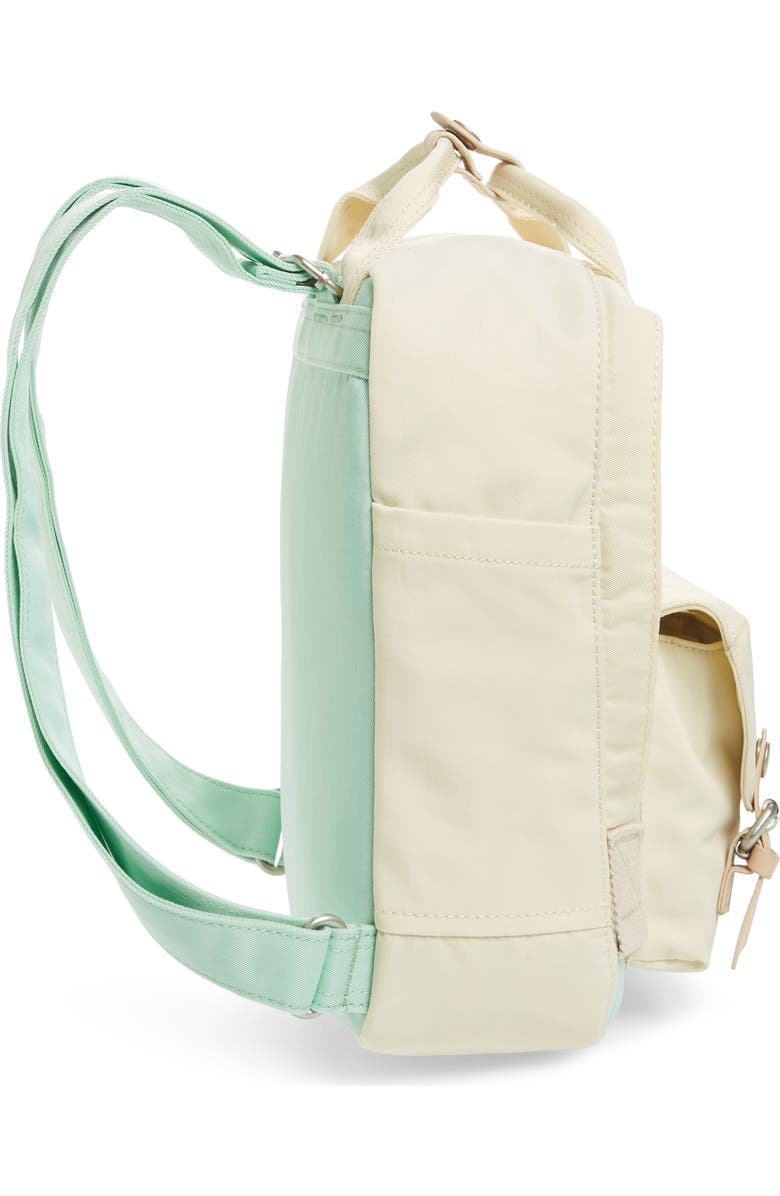 Doughnut Mini Macaroon Colorblock Water Resistant Backpack, Alternate, color,