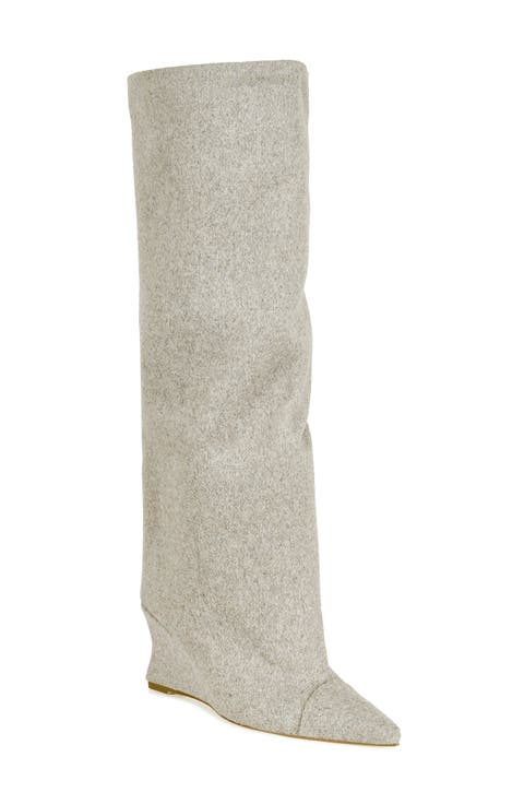 Kenya Wide Shaft Wedge Boot (Women)