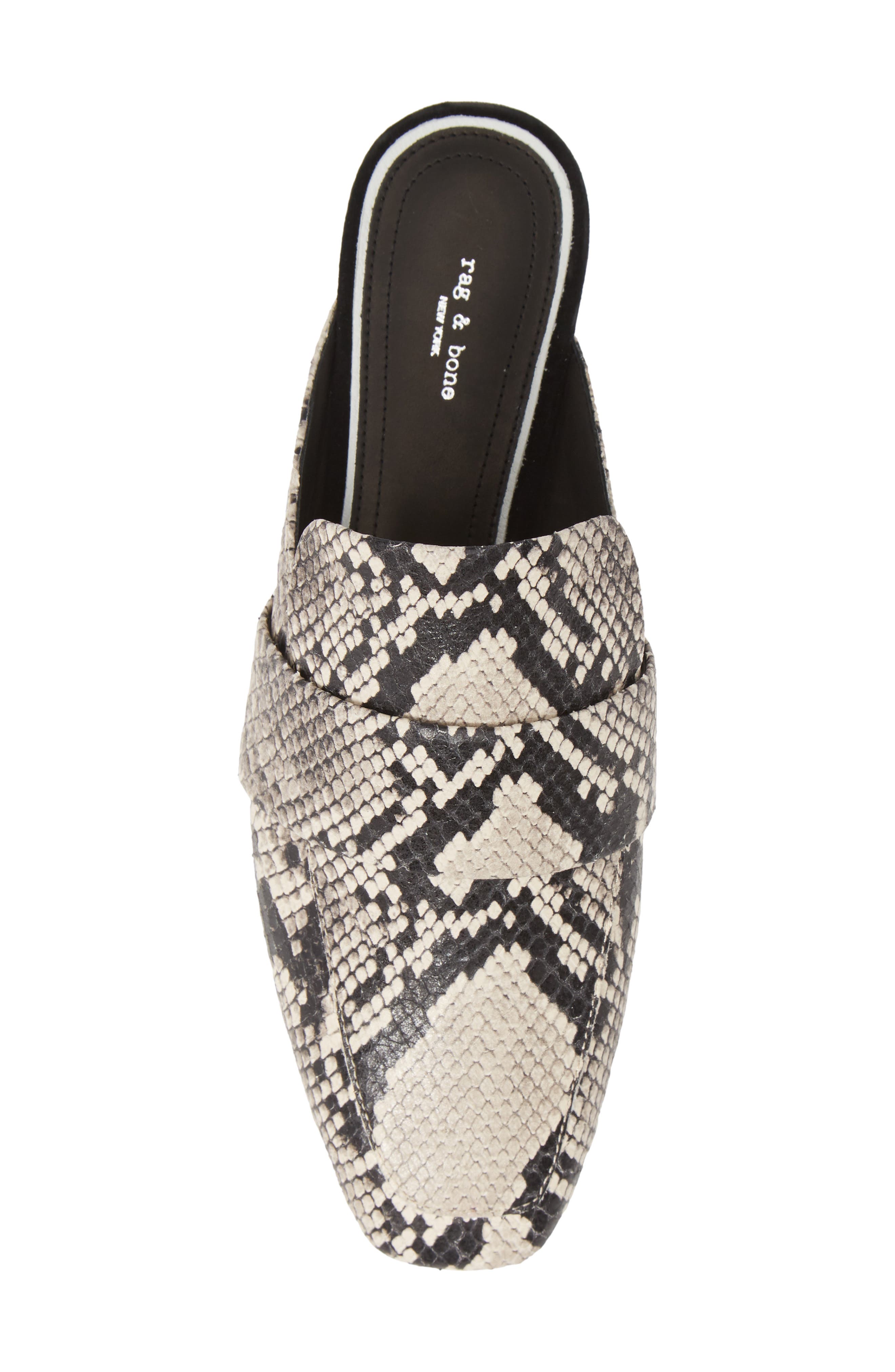 rag & bone Aslen Genuine Calf Hair Loafer Mule, Alternate, color, 