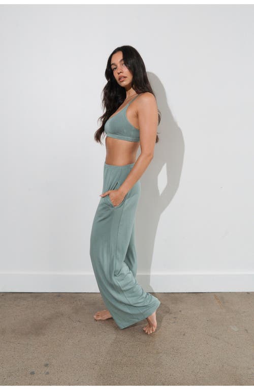 Vitality Vital Wide Leg Pant In Green