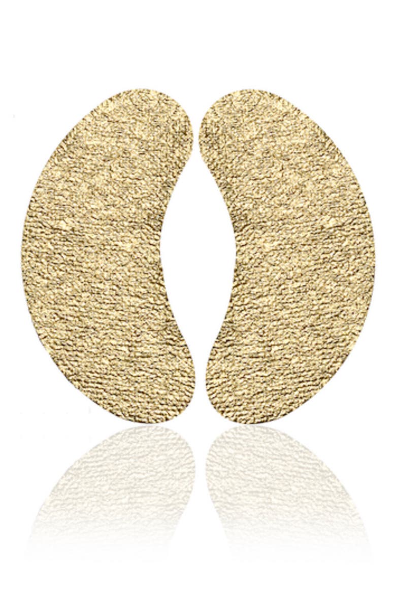 Baggage Claim Gold Eye Masks, Alternate, color, GOLD
