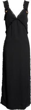 TOTEME Fringe Maxi Slipdress