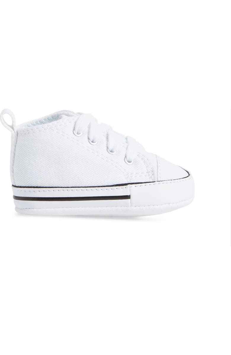 Converse Chuck Taylor<sup>®</sup> Crib Sneaker, Alternate, color,