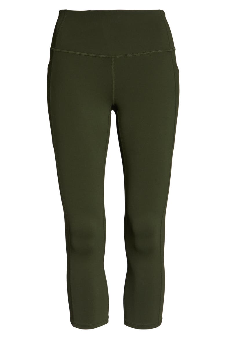 Live In High Waist Pocket 7/8 Leggings, Alternate, color, GREEN URBAN