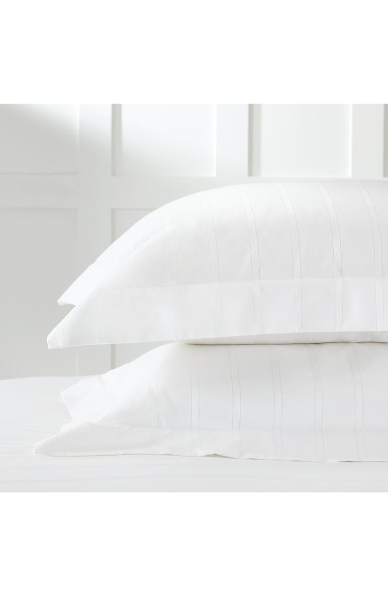 The White Company Pimlico Stripe Sham, Main, color,