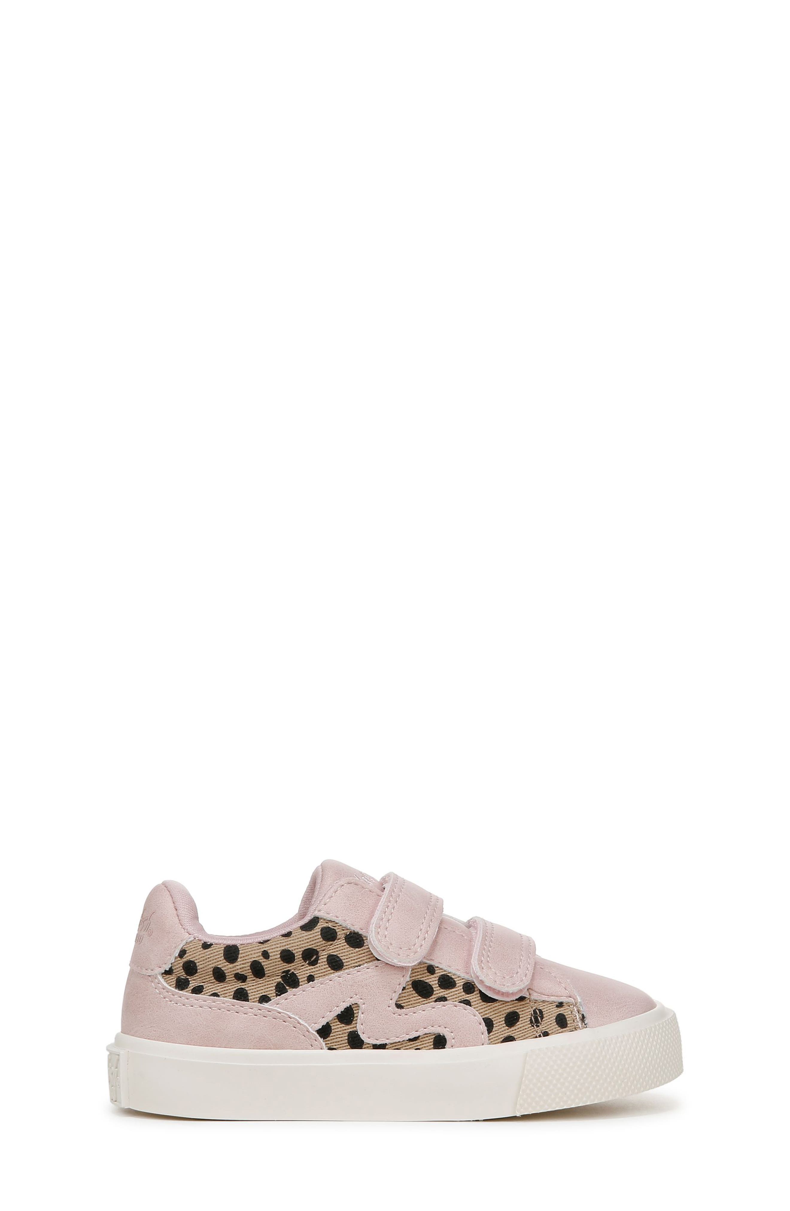 Blowfish Malibu Kids' Vince Strap Sneaker, Alternate, color, Blush Pixie Leopard
