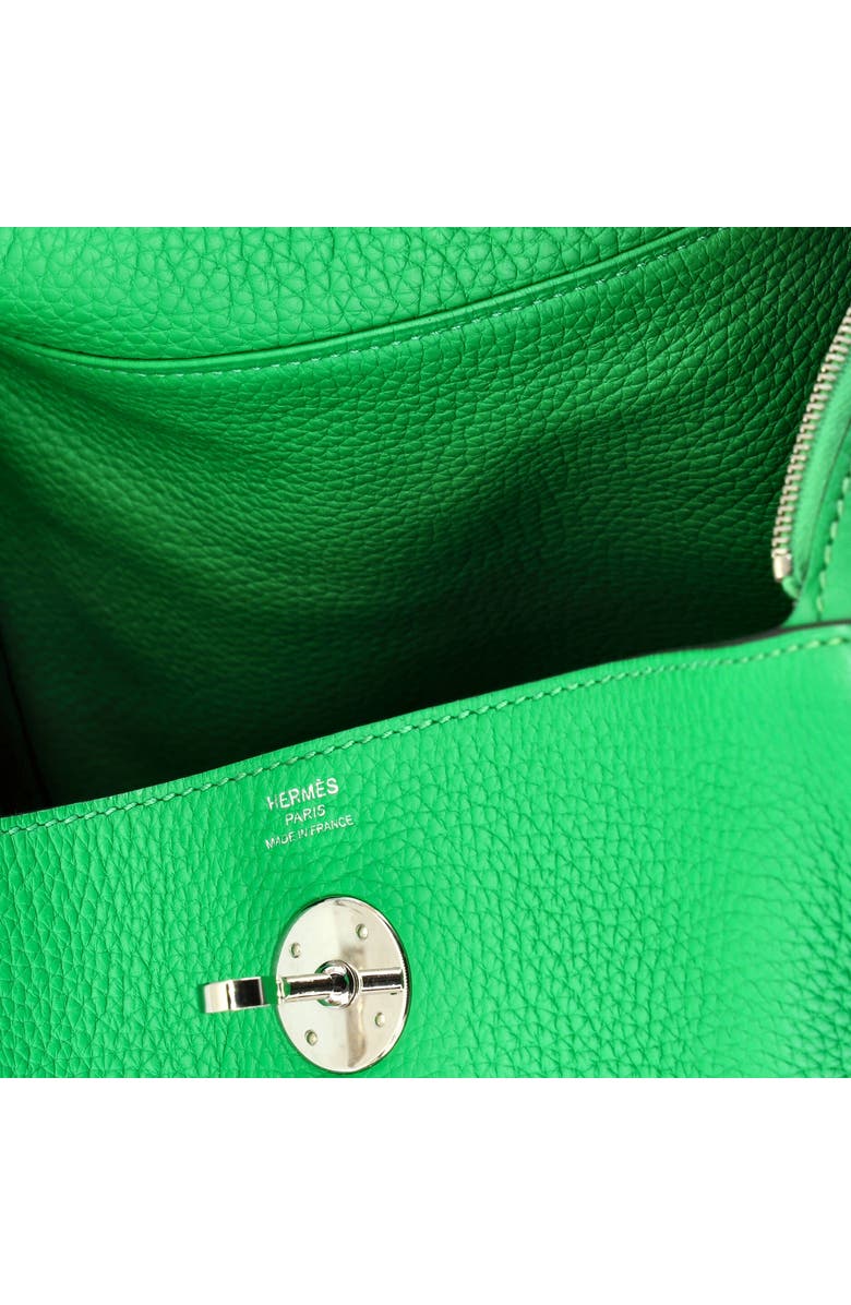 Pre-Owned Hermes Lindy Bag Clemence 26, Alternate, color, Green