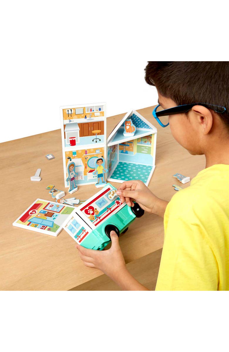 Melissa & Doug Magnetivity Pet Center Magnet Building Playset, Alternate, color, 