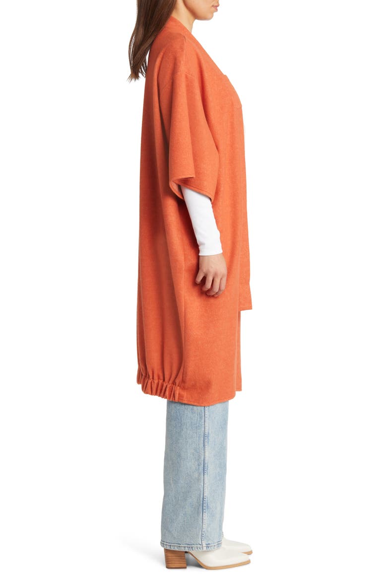 Open Front Duster, Alternate, color, ORANGE