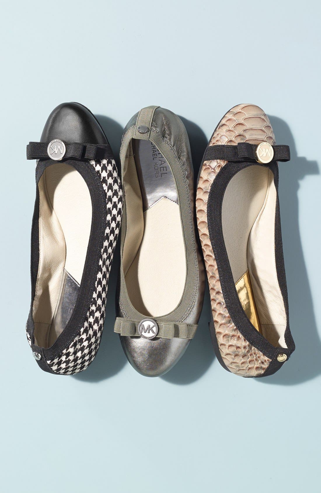 'Dixie' Ballet Flat, Alternate, color, NUDE