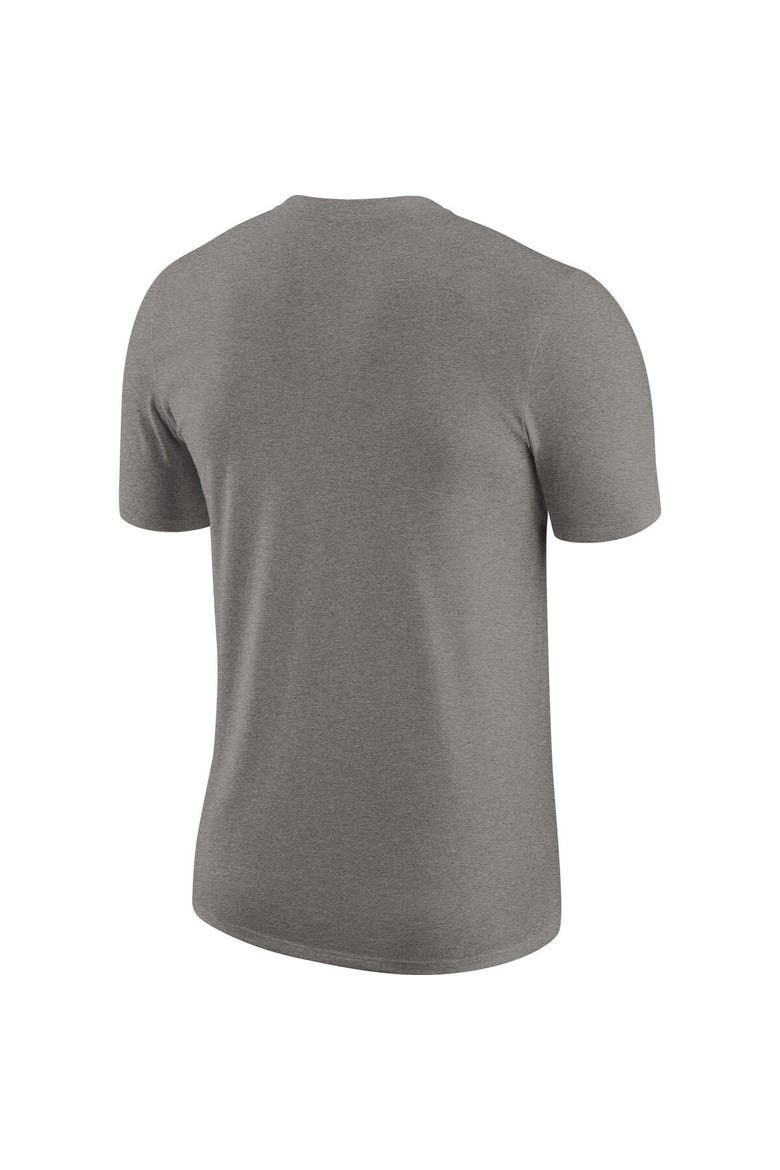 Nike Men's Nike Heathered Gray Los Angeles Lakers Essential Hoop ...
