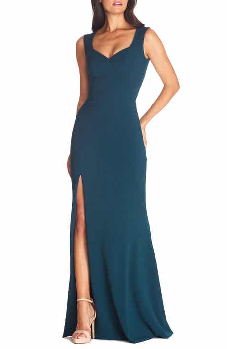 Dress the Population Monroe Side Slit Gown