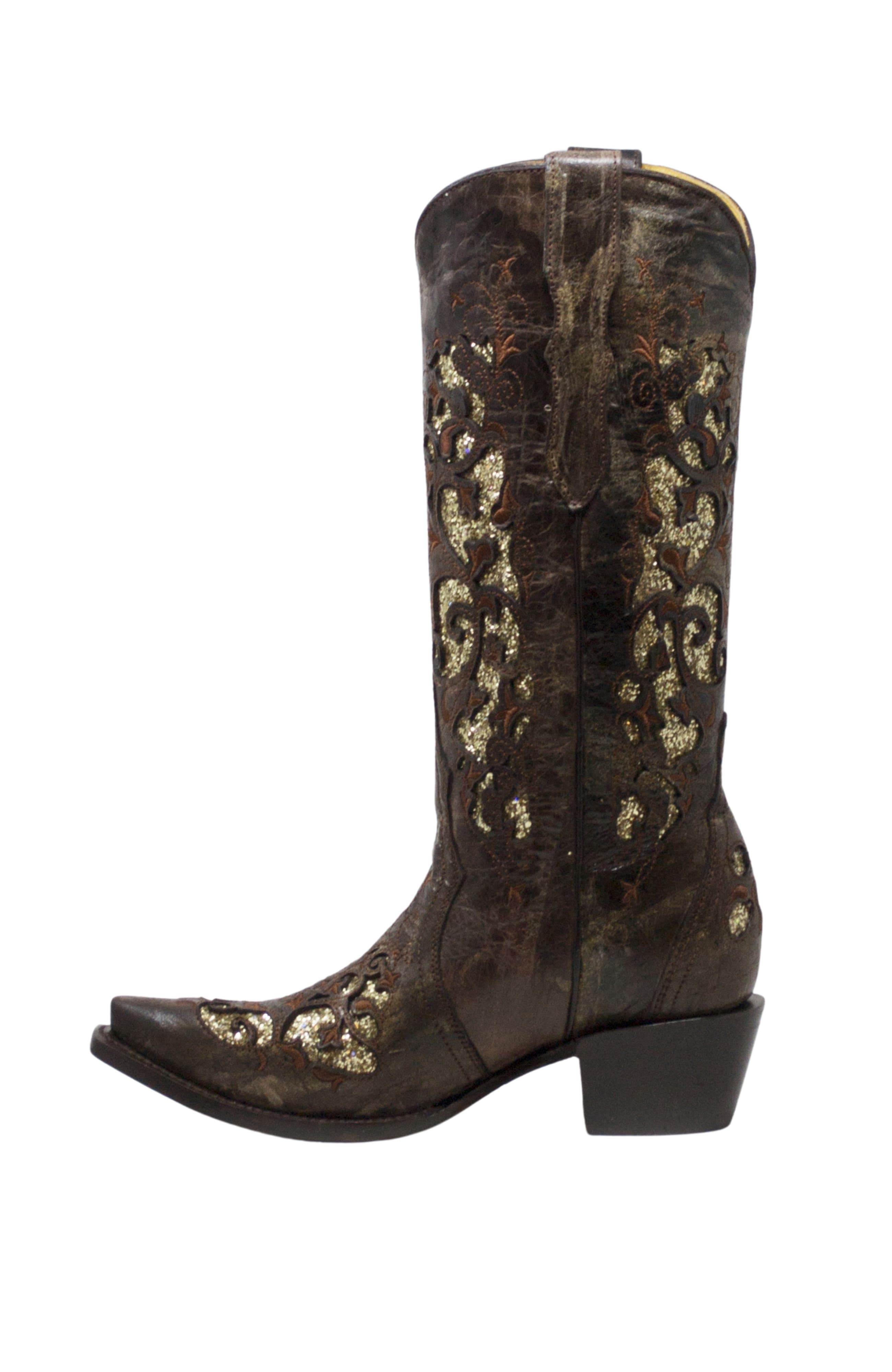 NORTALIE The Aurora Western Cowboy Boot, Alternate, color, Aurora