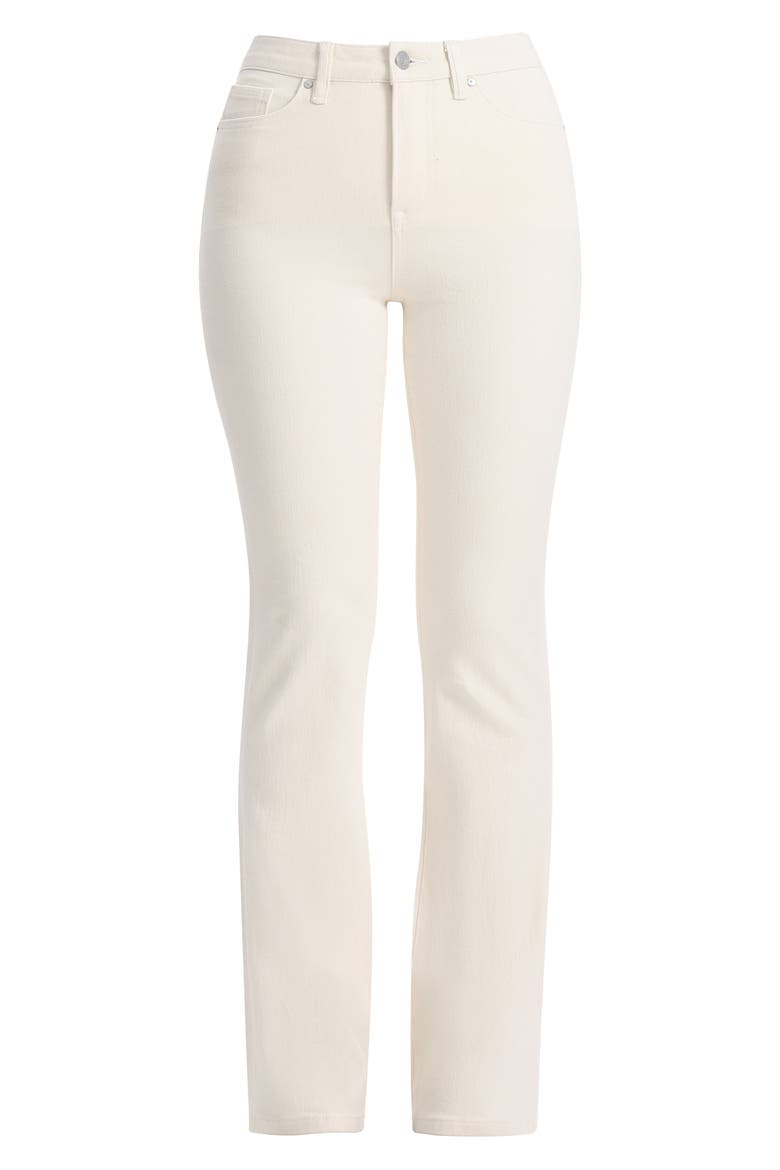 Mid Rise Bootcut Jeans, Alternate, color, OFF WHITE