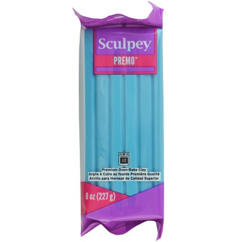 Turquoise 8oz Bar, Polymer Oven Bake Clay