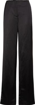 TOTEME Easy Raw Edge Straight Leg Pants